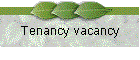 Tenancy vacancy